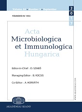 Acta Microbiologica et Immunologica Hungarica